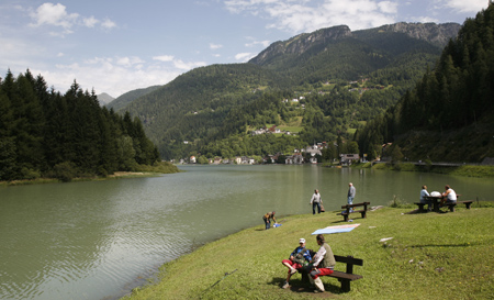 il lago di Alleghe 