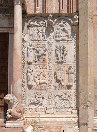 Scene della Genesi a San Zeno