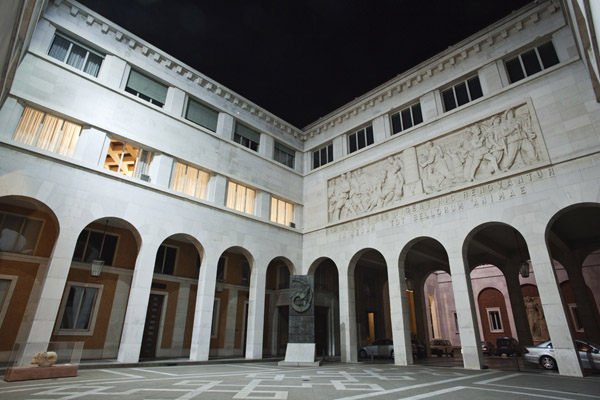 Padova. Palazzo Bo, cortile nuovo