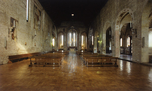 Treviso. Chiesa di San Francesco, interno