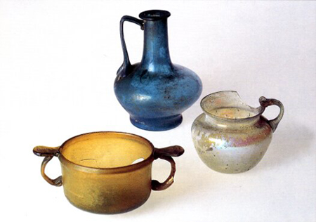 Esempi di vetri antichi